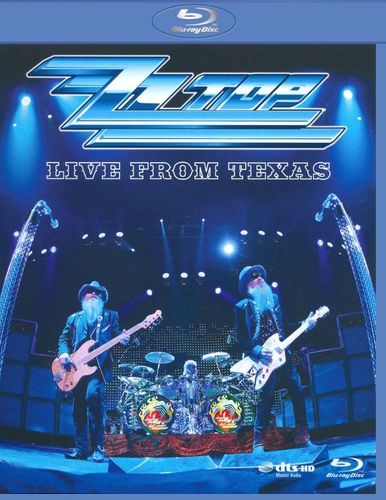 0801213331697 - ZZ TOP: LIVE FROM TEXAS-BLU-RAY DISC