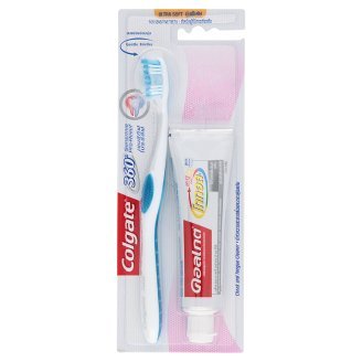 0801263291668 - COLGATE 360˚ SENSITIVE PRO-RELIEF ULTRA SOFT GENTLE BRISTLES WITH TOOTHPASTE TOOTHBRUSH