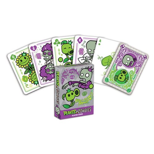 0801310100233 - PLANTS VS. ZOMBIES PLAYING CARDS
