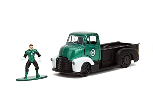 0801310330937 - DC COMICS 1:32 1952 CHEVROLET COE PICKUP DIE-CAST CAR & 1.65 GREEN LANTERN FIGURE, TOYS FOR KIDS AND ADULTS