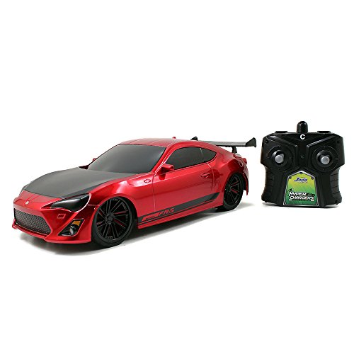 0801310971413 - JADA TOYS HYPERCHARGERS 1 16 TUNER R/C SCION FR S VEHICLE