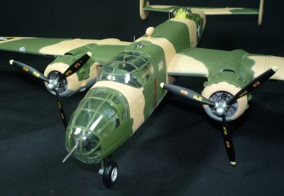 8014094981819 - PRE FRANKLIN MINT ARMOUR USAAF B-25 D MITCHELL BOMBER !