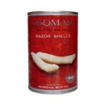 0801424011012 - GOURMET SEAFOOD RAZOR SHELLS NAVAJAS CANS