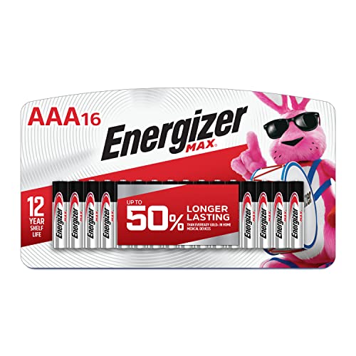 0801593166742 - ENERGIZER MAX AAA BATTERIES, 16-COUNT