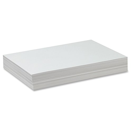0801593293899 - PACON DRAWING PAPER, STANDARD WEIGHT, 12 X 18 INCHES, 500 SHEETS, WHITE