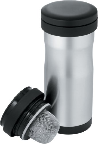0080171326260 - THERMOS 12-OUNCE STAINLESS-STEEL TEA TUMBLER WITH INFUSER (DISCONTINUED BY MANUF