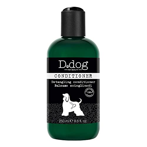 8017834876154 - DIEGO DALLA PALMA D-DOG DETANGLING CONDITIONER - SOFTENS HAIR, EASY COMBING - REDUCES KNOTS AND TANGLES - SHIELD AGAINST BREAKAGE - PROTECTS HAIR FROM HEAT DURING DRYING - FOR ALL HAIR TYPES - 8.5 OZ