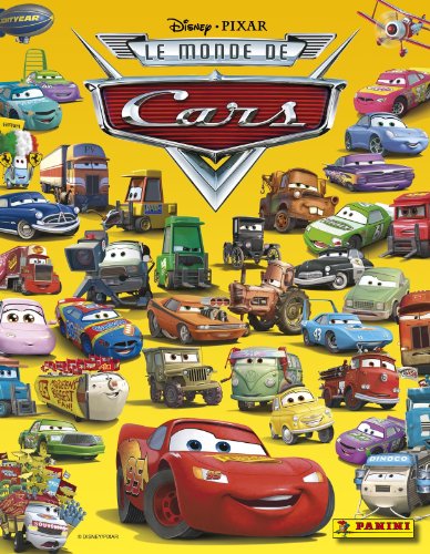8018190032741 - DISNEY PIXAR THE WORLD OF CARS STICKER BOOK WITH WALL POSTER (STICKERS ARE SOLD SEPARATELY AND ARE ALSO MADE BY PANINI)