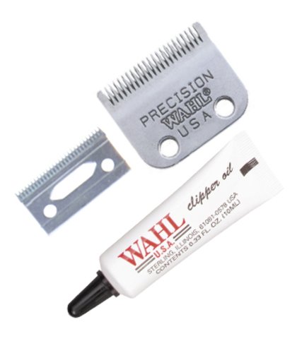0801884425152 - WAHL PRECISION HAIR CLIPPER BLADE SET AND OIL