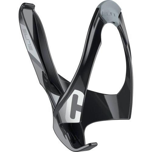 8020775020647 - ELITE CANNIBAL WITH GRAPHICS BOTTLE CAGE, BLACK/WHITE