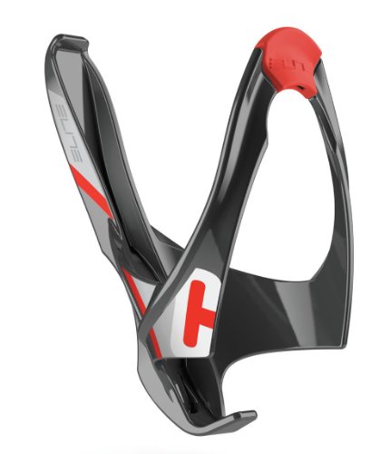 8020775020678 - ELITE 0121709 CANNIBAL WATER BOTTLE CAGE, BLACK/RED