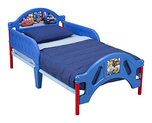 0080213020903 - DELTA CHILDREN PLASTIC TODDLER BED, DISNEY/PIXAR CARS