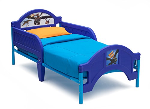 0080213040642 - DELTA CHILDREN PLASTIC TODDLER BED, DREAMWORKS HOW TO TRAIN YOUR DRAGON 2