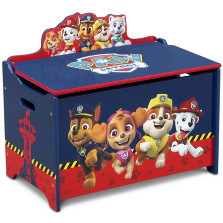 0080213094775 - NICK JR. PAW PATROL DELUXE TOY BOX BY DELTA CHILDREN