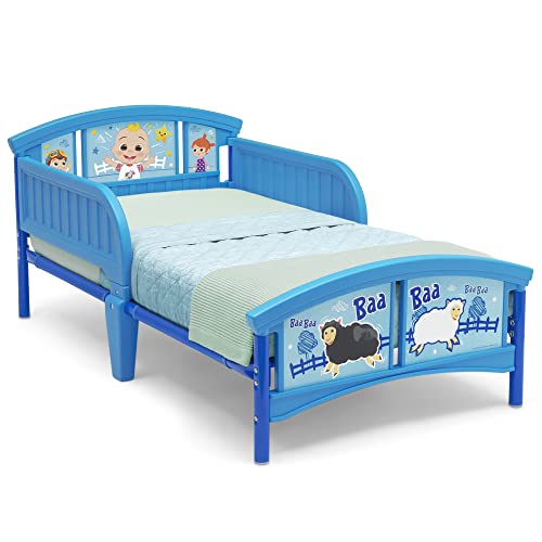 0080213116538 - DELTA CHILDREN PLASTIC TODDLER BED, COCOMELON