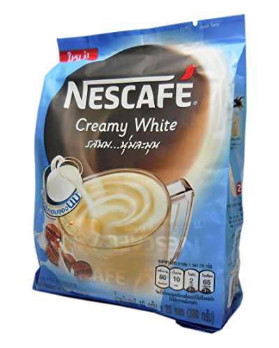 0802169999214 - NESCAFE CREAMY WHITE 3 IN 1 INSTANT COFFEE MIX POWDER (19 GRAMS/STICK X 20 STICKS)
