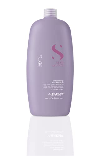 8022297111209 - ALFAPARF MILANO SEMI DI LINO SMOOTH LOW SHAMPOO FOR FRIZZY AND REBEL HAIR - SULFATE FREE SHAMPOO - STRAIGHTENS CONTROLS HYDRATES AND SMOOTHES UNRULY HAIR, 33.799999999999997 FL. OZ.