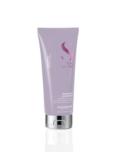 8022297111216 - ALFAPARF MILANO SEMI DI LINO SMOOTH CONDITIONER FOR FRIZZY AND REBEL HAIR - DETANGLES HAIR - CONTROLS FRIZZ - STRAIGHTENS AND HYDRATES UNRULY HAIR, 6.76 FL. OZ.