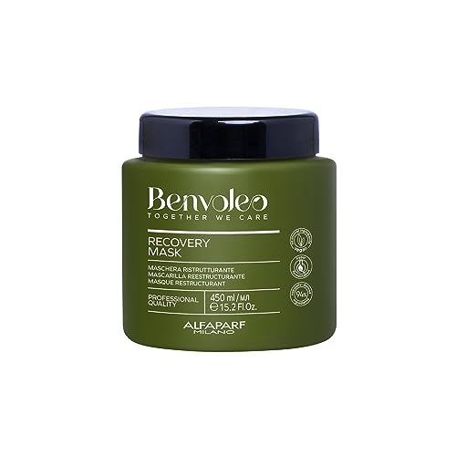 8022297144825 - ALFAPARF MILANO BENVOLEO RECOVERY MASK FOR DAMAGED HAIR - CLEAN, VEGAN, SUSTAINABLE HAIR CARE - REPAIRS, RECONSTRUCTS, PROTECTS - PARAFFIN FREE - NATURAL INGREDIENTS - 15.2 FL. OZ.