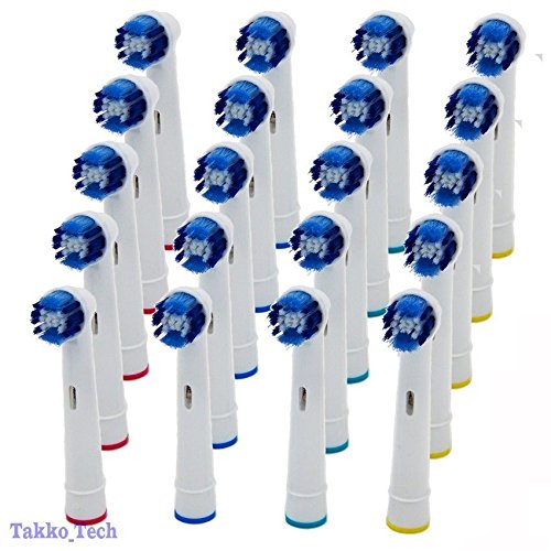 0802248966922 - 20 X ELECTRIC TOOTH BRUSH HEADS REPLACEMENT FOR BRAUN ORAL B VITALITY PRECISION