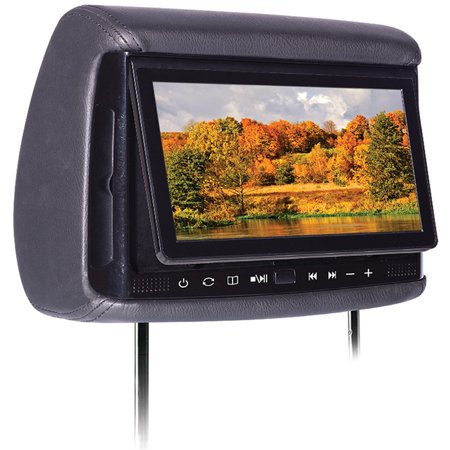 0802258737604 - CHAMELEON 7 LCD/DVD HEADREST WITH 3 COLOR COVERS