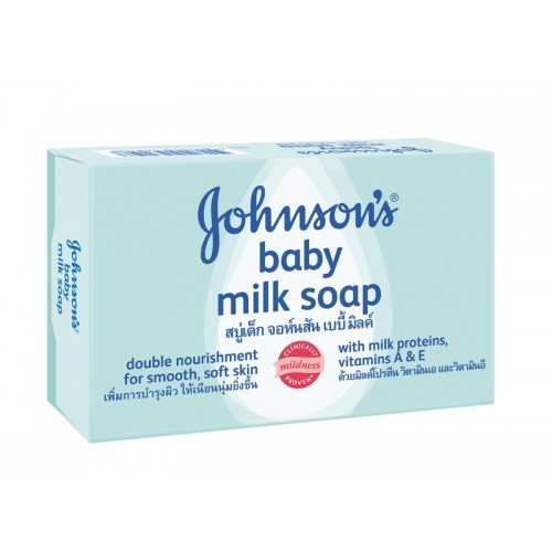 0802289361472 - JOHNSON'S BABY SOAP MILK PROTIEN 75 G. PACK 3
