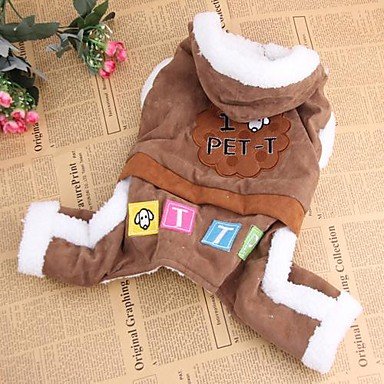 0802414794304 - NEW SUEDE DOG CLOTHES FOR PET DOGS(ASSORTED SIZE)