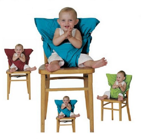 0802483074765 - BRAND PORTABLE BABY KIDS CHAIR CHILD HIGH CHAIRS SEAT BELTS SAFETY BELT FOLDING DINING FEEDING