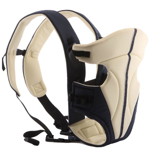 0802490839470 - CLASSICAL DURABLE NEW BORN FRONT BABY CARRIER COMFORT BABY SLINGS FASHION MUMMY CHILD SLING WRAP BAG INFANT CARRIER (WHITE)