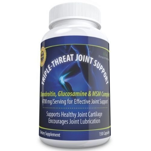 0802541966674 - TRIPLE THREAT JOINT SUPPORT PINNACLE NUTRITION CHONDROITIN GLUCOSAMINE MSM 1 BOT