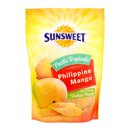 0802763071217 - SUNSWEET, DRIED FRUIT, MANGO, 8OZ POUCH (PACK OF 4)
