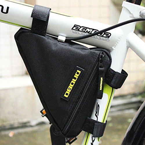 0802869074679 - HOT SELL BICYCLE BLACK FRAME BIKE BAG TOP CYCLING TRIANGLE BAG OUTDOOR SPORT