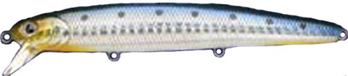 0802897057026 - LUCKY CRAFT FISHING LURE CIF FLASH MINNOW 110 CALIFORNIA INSHORE FISHING, 4-1/2-INCH (110MM), ZEBRA SARDINE