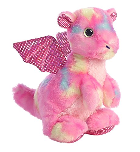 0802941474618 - SWEET AND CUTE DAZZLER DRAGON PLUSH STUFFED ANIMAL TOY 8INCH PINK COLOR - CHILDREN GIFT