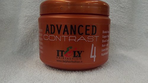 8029840106040 - IT&LY (ITELY) HAIRFASHION ADVANCED CONTRAST 4 COPPER BLONDE BLEACHING TONING POWDER 2 IN 1 - 7.05 OZ