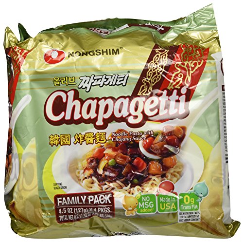 0802991339530 - NONGSHIM CHAPAGETTI CHAJANG NOODLE, 4.5 OUNCE (PACK OF 4)