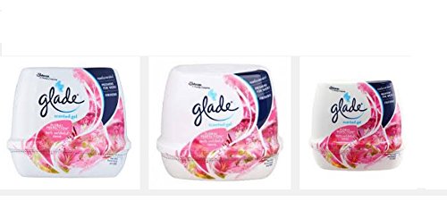 0803105099142 - GLADE FLORAL PERFECTION SCENT GEL - AIR REFRESHING 6.42 OUNCE/180G,(PACK OF 3),LET THE RELAXING SCENT OF FLORAL PERFECTION TAKE YOU FROM AT HOME TO AT EASE IN NO TIME.