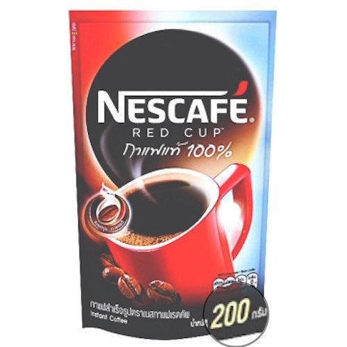 0803105984349 - NESCAFE RED CUP ROBUSTA INSTANT COFFEE 7.05 OZ/200G. RICH AROMA,GREAT TASTE