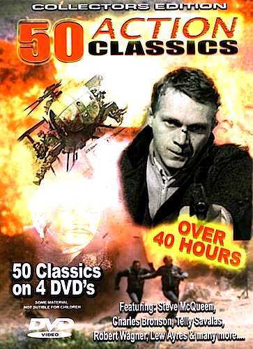 0080313078606 - 50 CLASSIC COLLECTOR'S MOVIE DVD SET, ACTION