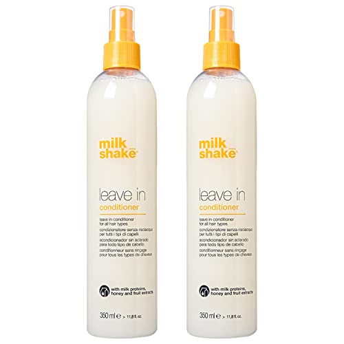 8032274161387 - MILK_SHAKE LEAVE-IN CONDITIONER DETANGLER SPRAY FOR NATURAL HAIR - LEAVE IN CONDITIONER FOR CURLY HAIR OR STRAIGHT HAIR - PROTECTS AND HYDRATES COLOR TREATED AND DRY HAIR, 11.8 FL OZ (PACK OF 2)