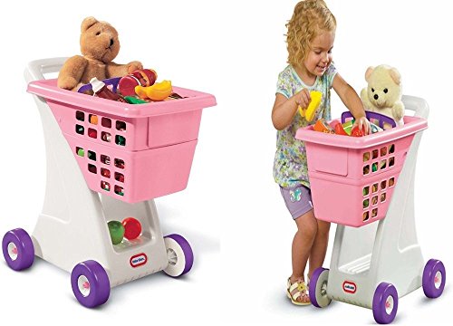 0803246599532 - TROLLEY TOY SHOPPING CART GROCERY STORE BASKET PRETEND PLAY TODDLER KIDS GIFT