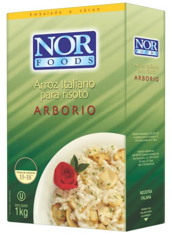 8032605020420 - ARROZ NOR FOODS 1KG ARBORIO ITALIANO