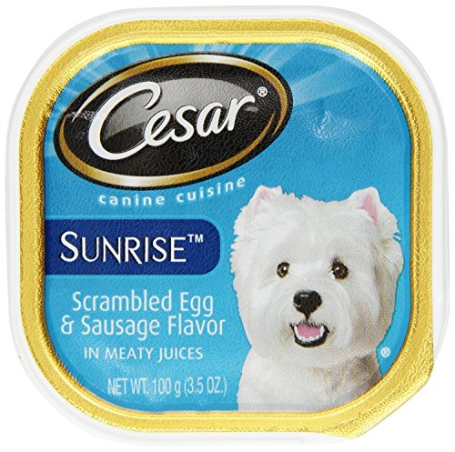 0803285904915 - CESAR SUNRISE FOOD FOR SMALL DOGS BREAKFAST SCRAMBLED EGG & SAUSAGE, 3.5-OUNCE