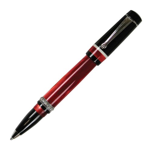 0080333843215 - DELTA PASSION FINELINER/ROLLERBALL PEN, RED (DP84321)