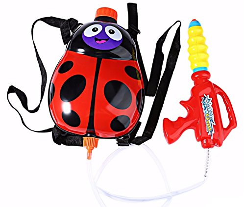 0803368925165 - NEW ARRIVAL!!! RED KID CUTE LADYBIRD OUTDOOR SUPER SOAKER BLASTER BACKPACK PRESSURE SQUIRT POOL TOY OUTDOOR FUN SPORTS SUMMER SWIMMING POOL BATTLE