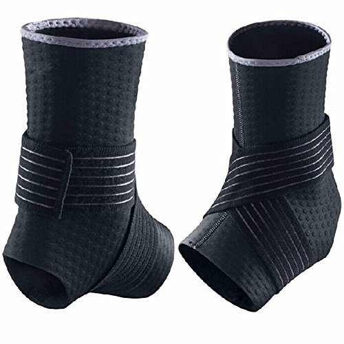 0803411742978 - XL SIZE SPORTS ANKLE SUPPORT GUARD PROTECTOR BASKETBALL ANKLE BRACE SUPPORT ADJUSTABLE PADS PROTECTION ELASTIC WRAPS BRACE GUARD FOOTBALL BADMINTON TAEKWONDO MMA TRAINING PMMA UFC PUNCHING