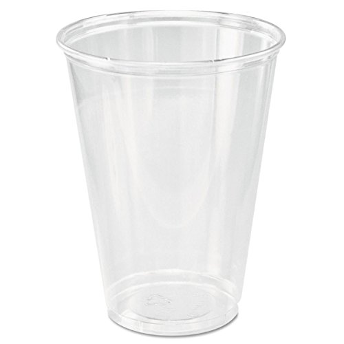 0803785736023 - SOLO CUP COMPANY ULTRA CLEAR DISPOSABLE PLASTIC CUPS, TALL, 10OZ. 50 PACK