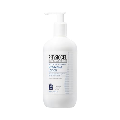 0803954308266 - PHYSIOGEL DAILY MOISTURE THERAPY FACE LOTION | 72-HR HYDRATION, FOR NORMAL TO DRY SENSITIVE SKIN | STRENGTHENS SKIN BARRIER, HYPOALLERGENIC, DERMATOLOGICALLY TESTED | FREE OF FRAGRANCE, COLORANTS