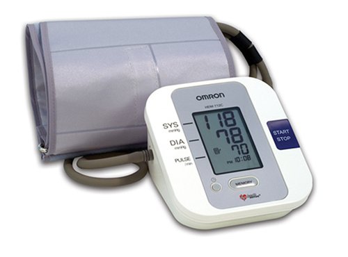 0803982839084 - OMRON HEM-712CLC AUTOMATIC BLOOD PRESSURE MONITOR WITH LARGE CUFF