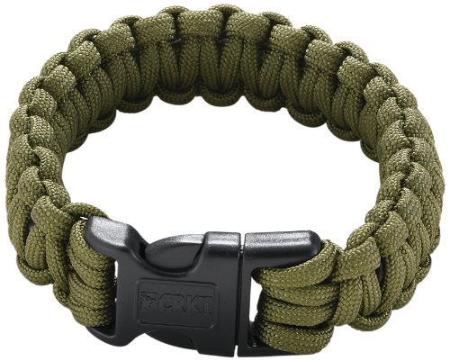 0803983110854 - COLUMBIA RIVER KNIFE AND TOOL 9300DL ONION PARA-SAW SURVIVAL BRACELET, LARGE, GREEN